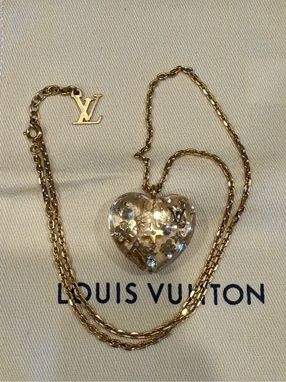 Louis Vuitton Inclusion Heart Necklace